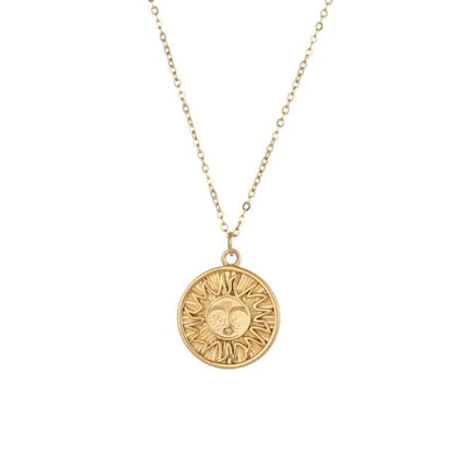 Soleil Gold Necklace - Catch Cards