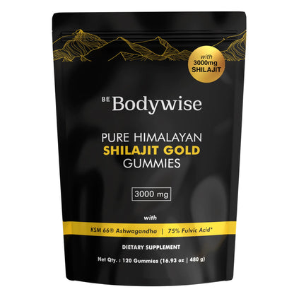 SPANISH / ENGLISH: Be Bodywise Gummies de Shilajit del Himalaya Puro Oro I Sin Azúcar Añadida I Ashwagandha Gokshura | Ácido Fúlvico y Más de 85 Minerales Traza I para Hombres y Mujeres // Be Bodywise Pure Himalayan - Catch Cards
