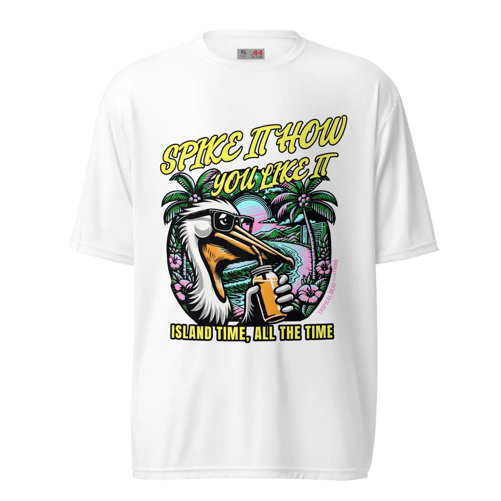 Spike It How You Like It Performance Pelican T-shirt - Catch Cards