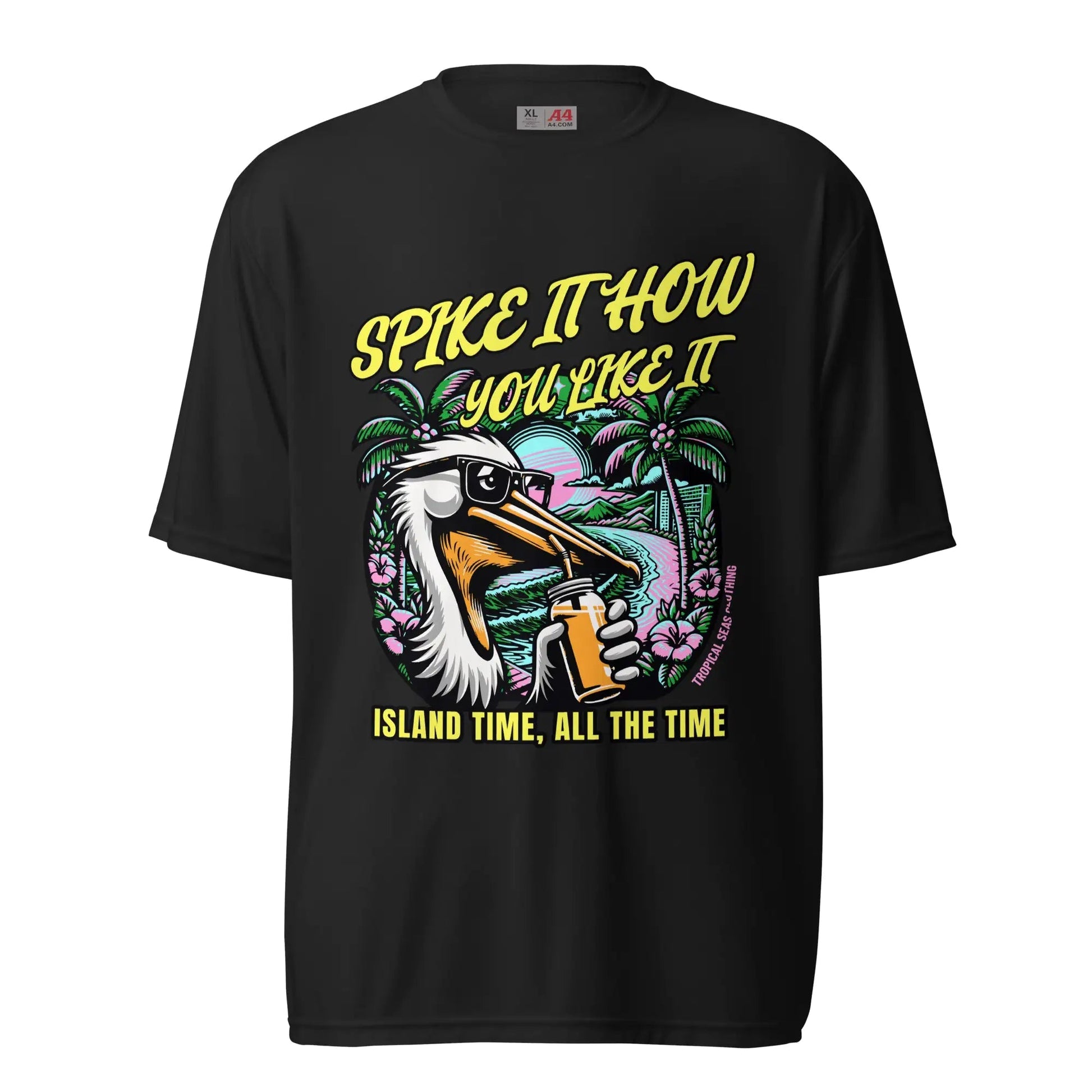 Spike It How You Like It Performance Pelican T-shirt - Catch Cards