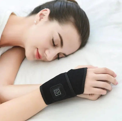 Sports Electric Heated Bracers Wearable on Wrist - Catch Cards