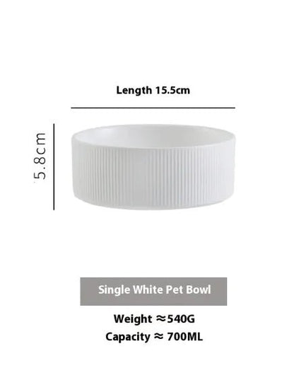 Stable Pet Ceramic Bowl - Catch Cards