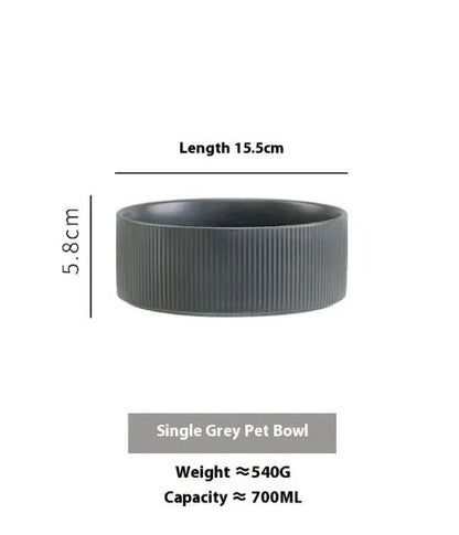 Stable Pet Ceramic Bowl - Catch Cards