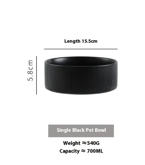 Stable Pet Ceramic Bowl - Catch Cards