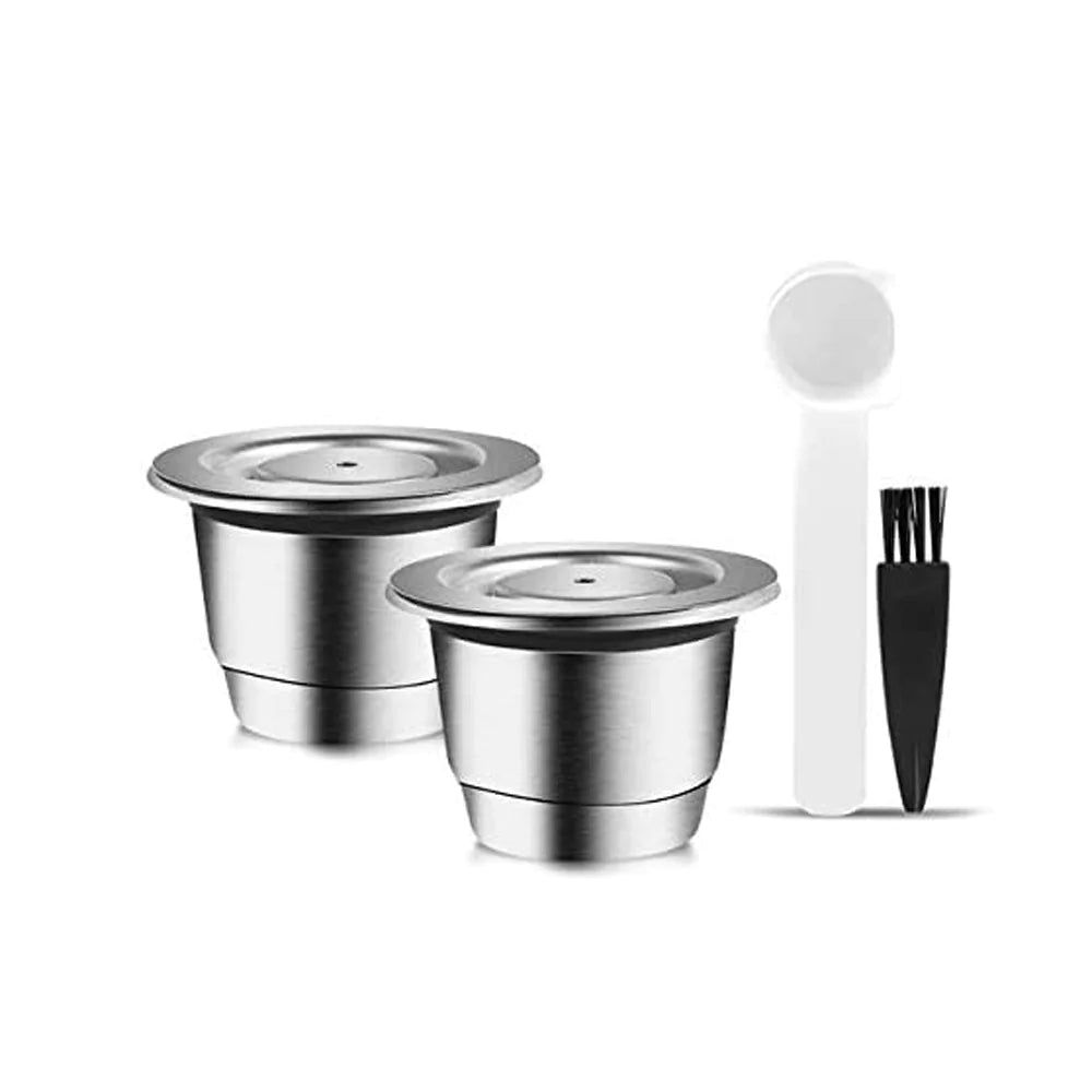 Stainless Steel Coffee Capsule - Catch Cards