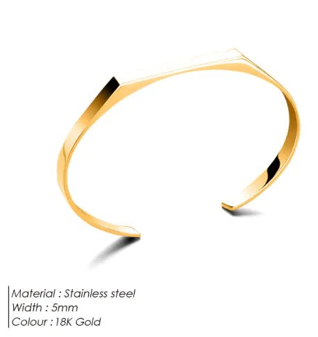 Stainless Steel Men's Bracelet - Catch Cards