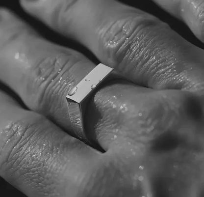 Stainless Steel Ring for Men - Catch Cards