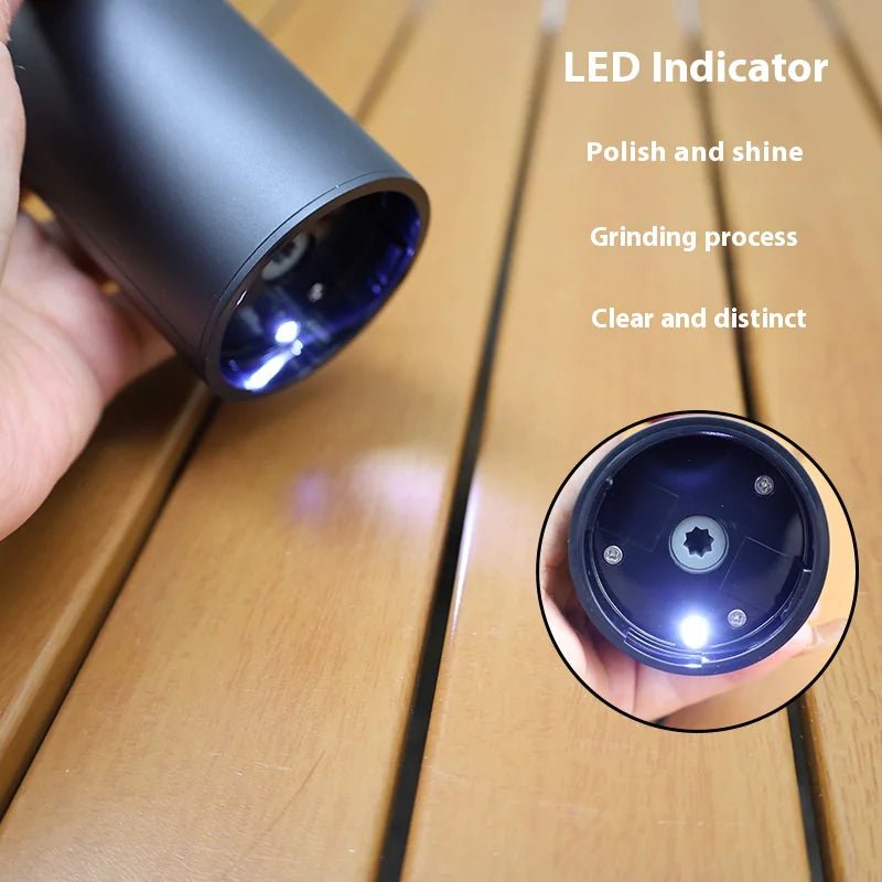 Stainless Steel Spice Grinder - Catch Cards