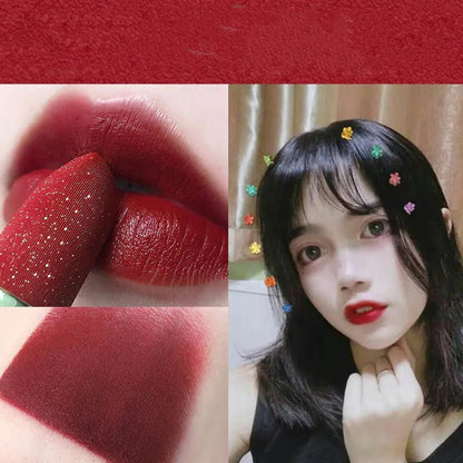 Star Gold Diamond Velvet Matte Red Makeup Moisturizer - Catch Cards