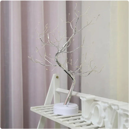 Starry Sky LED Copper Wire Tree Lamp - Catch Cards