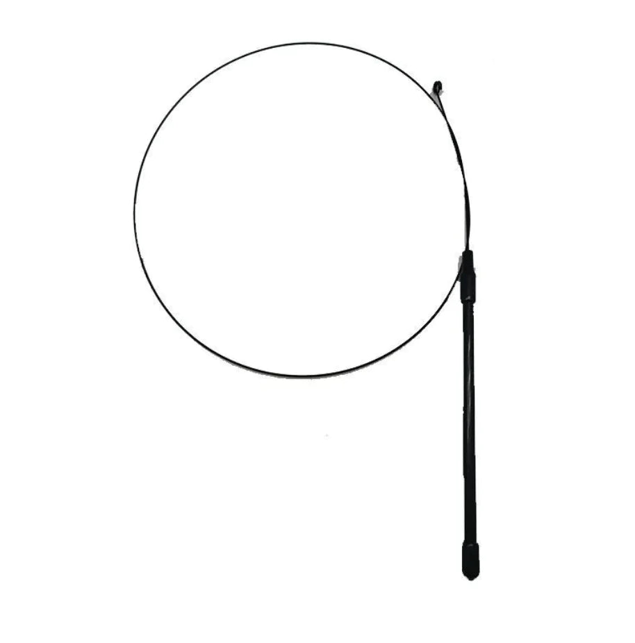 Steel Wire Feather Cat Teaser Wand - Catch Cards