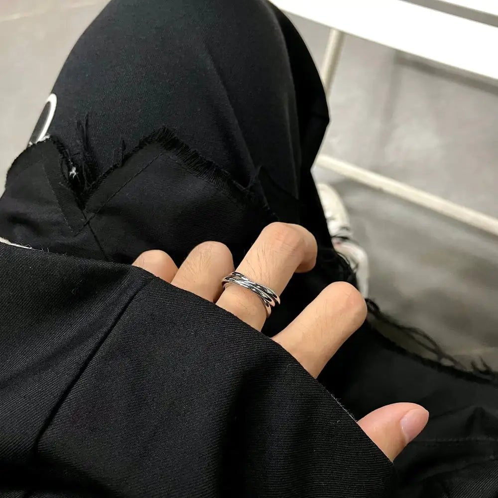 Street Style Three - Ring Interlocking Ring - Catch Cards