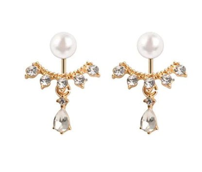 Stylish Frosted Hoop Earrings - Catch Cards