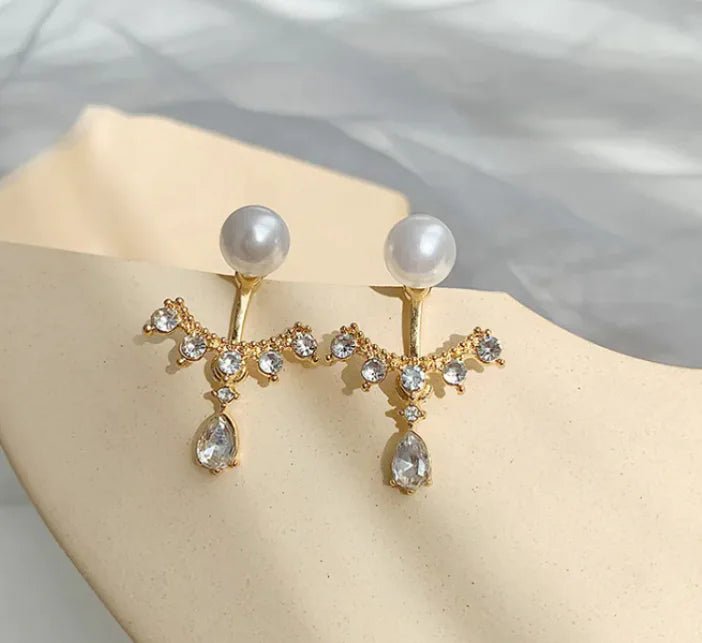 Stylish Frosted Hoop Earrings - Catch Cards