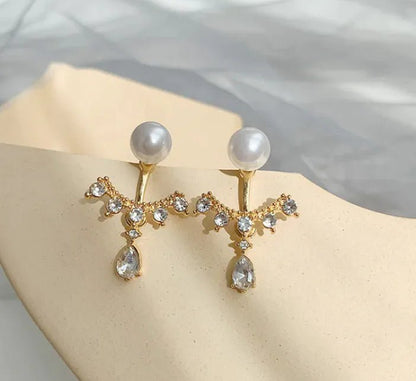 Stylish Frosted Hoop Earrings - Catch Cards