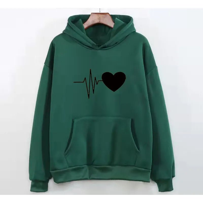 Sudadera con Capucha de Terciopelo para Mujer - Catch Cards