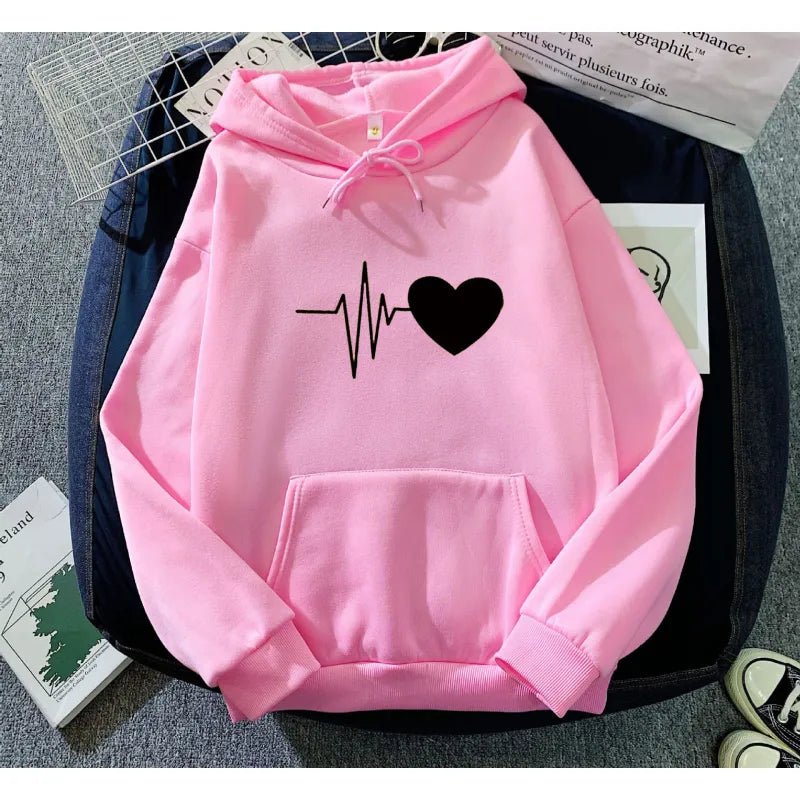 Sudadera con Capucha de Terciopelo para Mujer - Catch Cards