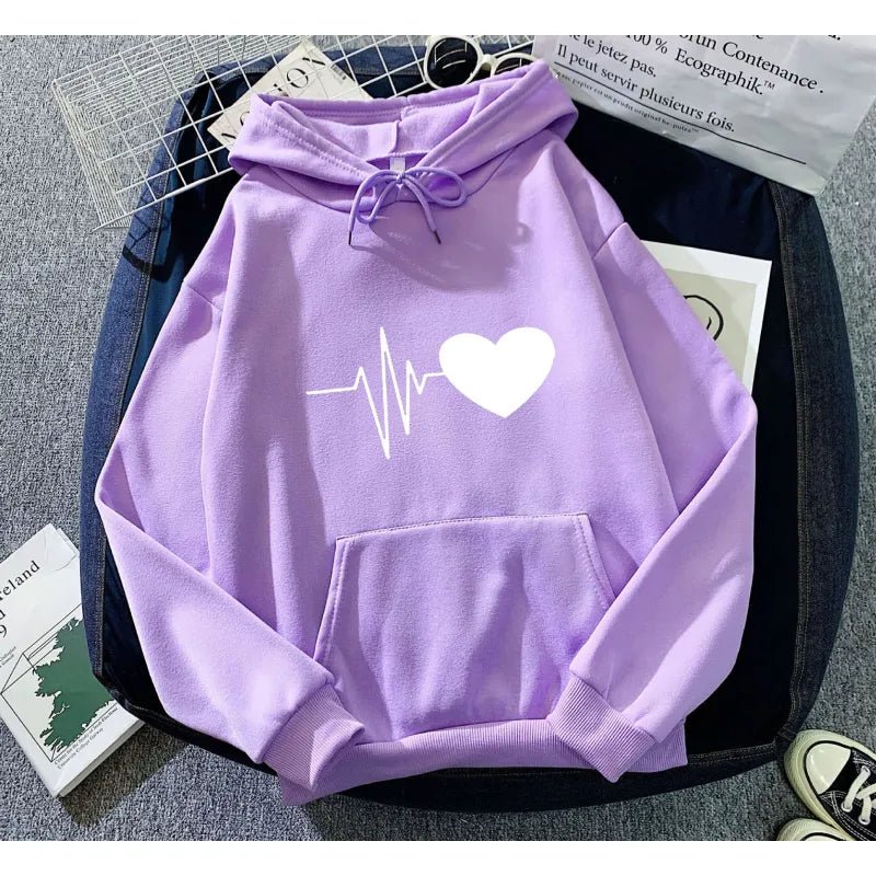 Sudadera con Capucha de Terciopelo para Mujer - Catch Cards