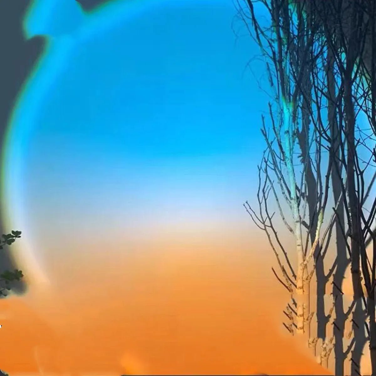 Sunset Light Sunset Night Light Astronaut Atmosphere Light Astronaut - Catch Cards