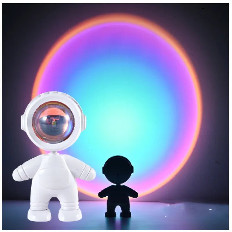 Sunset Light Sunset Night Light Astronaut Atmosphere Light Astronaut - Catch Cards