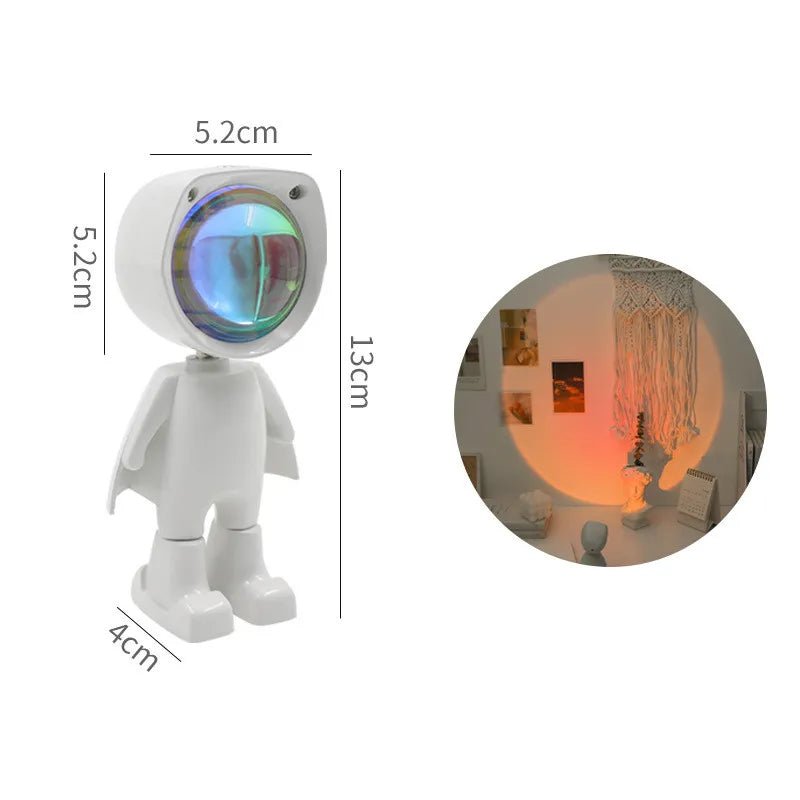 Sunset Light Sunset Night Light Astronaut Atmosphere Light Astronaut - Catch Cards