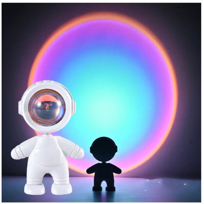Sunset Light Sunset Night Light Astronaut Atmosphere Light Astronaut - Catch Cards