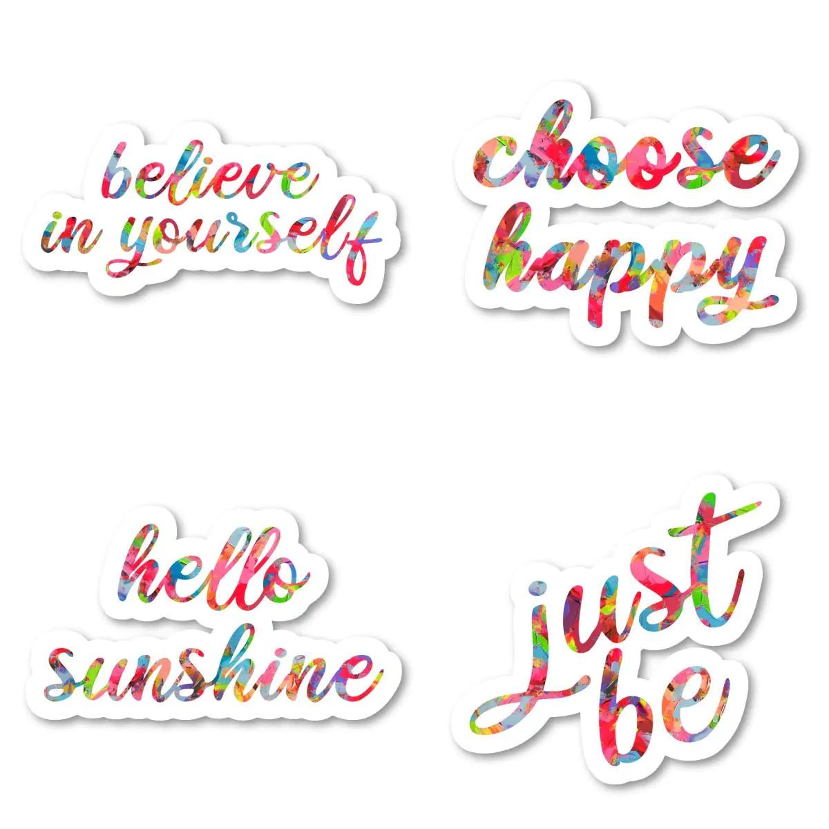 Sunshine Bliss Vinyl Sticker Set - 4 Pack - Catch Cards