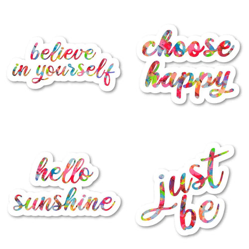 Sunshine Bliss Vinyl Sticker Set - 4 Pack - Catch Cards