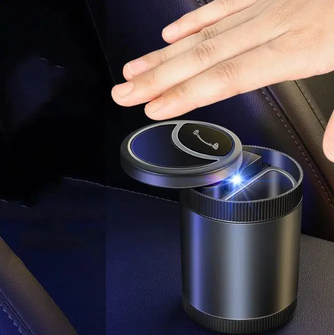 Vehicle Mounted Automatic Sensing Multi-function Ashtray With Led WEM Support (www.WEM.support)