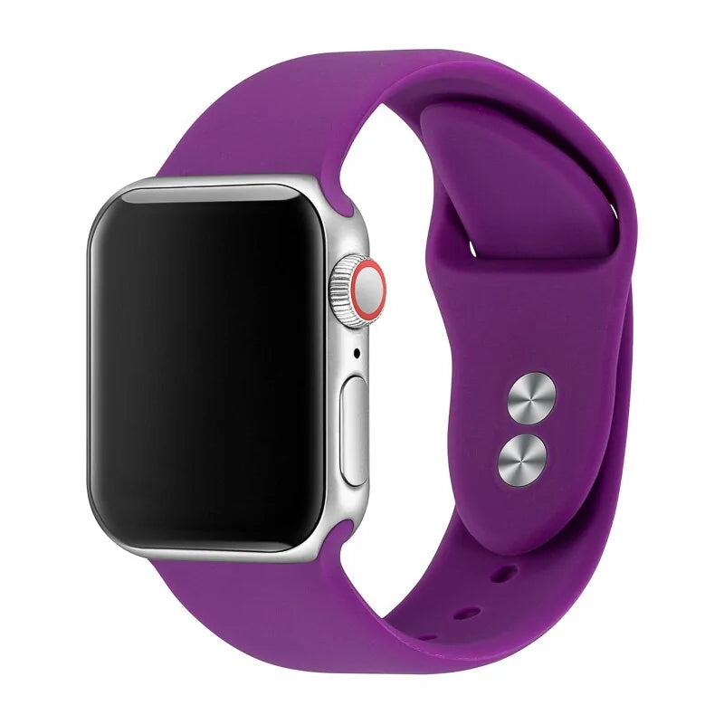 Silicone Bracelet For Apple Watch WEM Support (www.WEM.support)