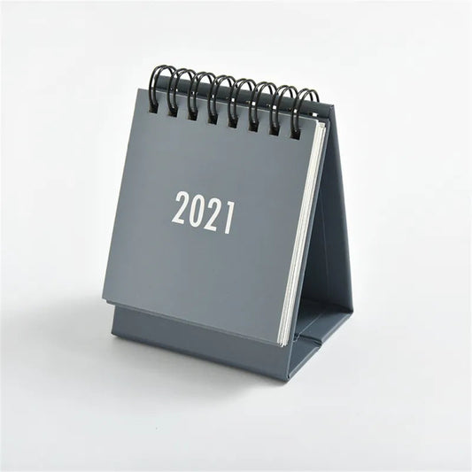 Solid Color Small Desk Calendar WEM Support (www.WEM.support)