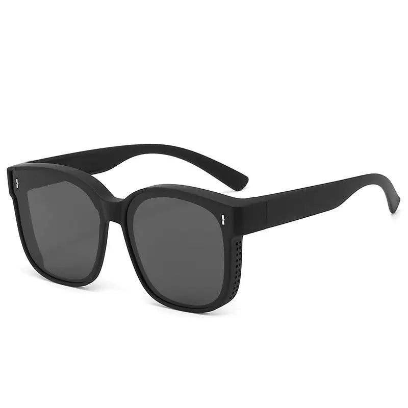 Summer Driving Sun Protection Polarized Light One Mirror Dual Use Anti Glare Trendy Sunglasses WEM Support (www.WEM.support)
