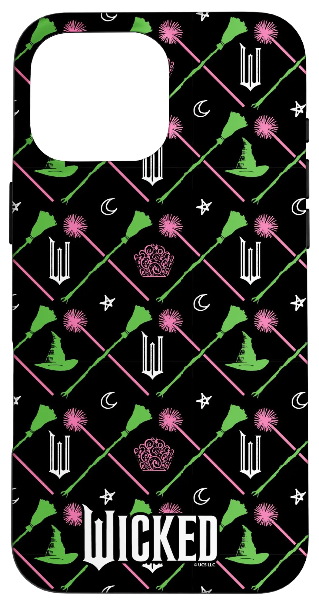 iPhone 14 Plus Wicked Broomsticks & Wands All Over Print Case