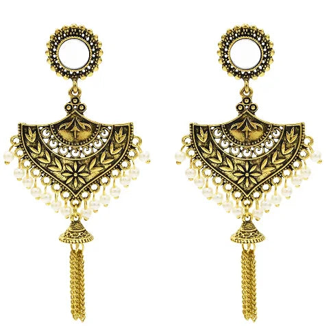 Egypt Vintage Silver Alloy Earrings for Women WEM Support (www.WEM.support)