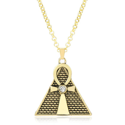 Egypt Pyramid Pendant Necklaces WEM Support (www.WEM.support)