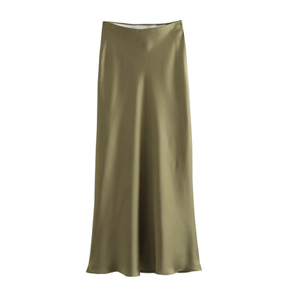 Women's Satin Skirt HejK.com