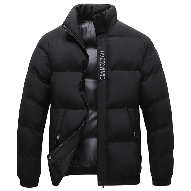 Men's Winter Puffer Jacket WEM Support (www.WEM.support)