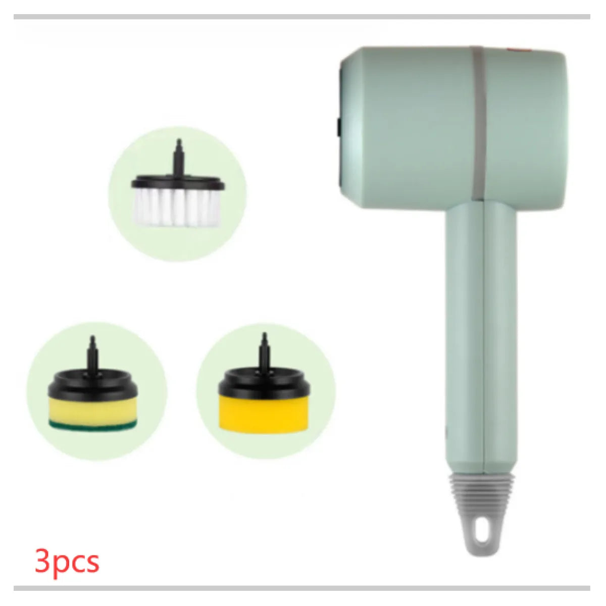 Electric Cleaning Brush Multifunctional Scouring Pad WEM Support (www.WEM.support)