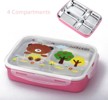 Süße Edelstahl Bento Lunchbox WEM Support (www.WEM.support)