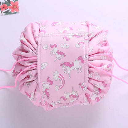 Cosmetic Bag Professional Drawstring Makeup Case WEM Support (www.WEM.support)