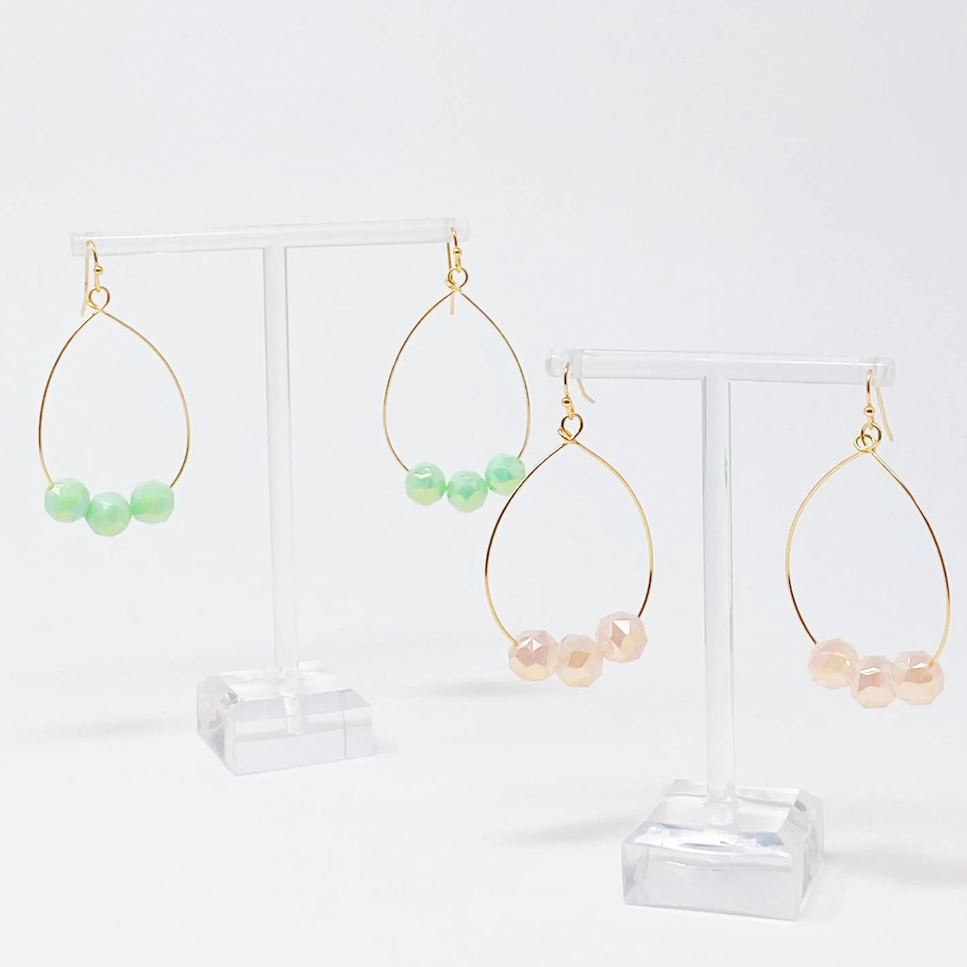 Candy Beads Dangle Earrings WEM Support (www.WEM.support)