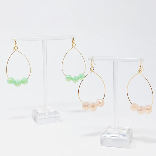 Candy Beads Dangle Earrings WEM Support (www.WEM.support)