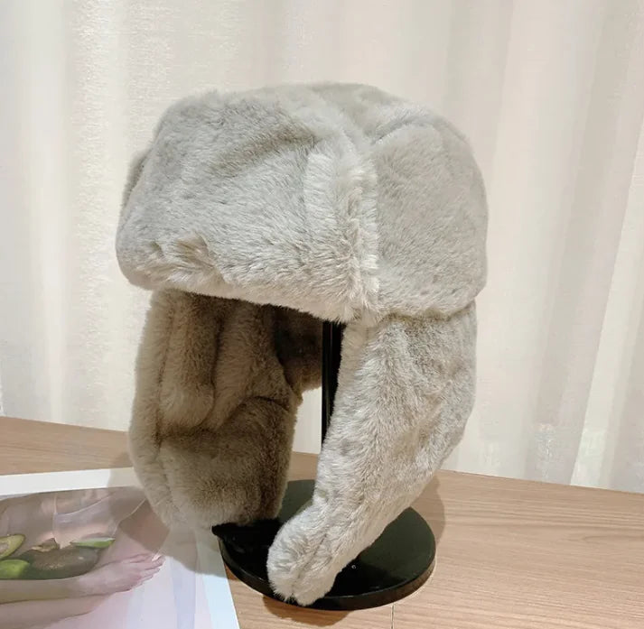 Winter Cycling Hat with Earflaps WEM Support (www.WEM.support)