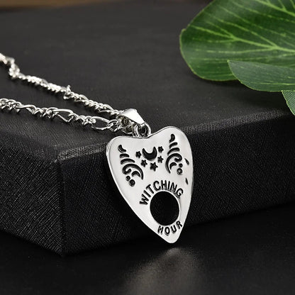 Ouija Pendant Chain Necklace WEM Support (www.WEM.support)