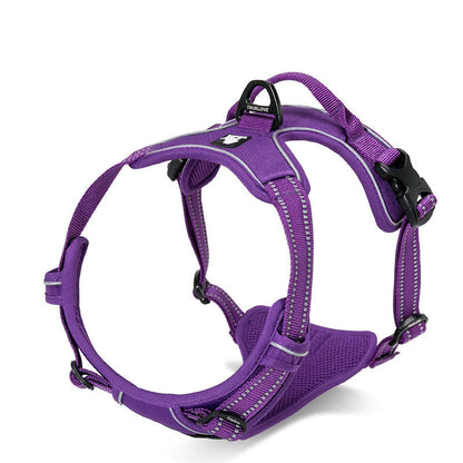 Truelove Adjustable Reflective Nylon Dog Harness WEM Support (www.WEM.support)