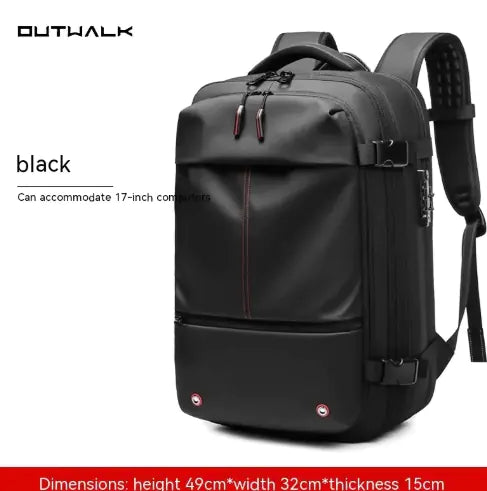 Travel Backpack for Men WEM Support (www.WEM.support)