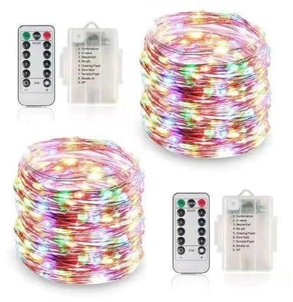 Three A Battery Box Type Copper Wire String Light WEM Support (www.WEM.support)