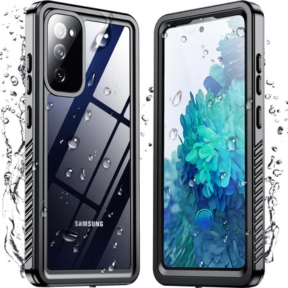 Temdan Crystal Clear Designed for Samsung Galaxy S23 Case,[Anti - Yellowing][Military Grade Drop - Proof] Slim Fit Soft TPU + PC Shockproof Case - Clear - Catch Cards