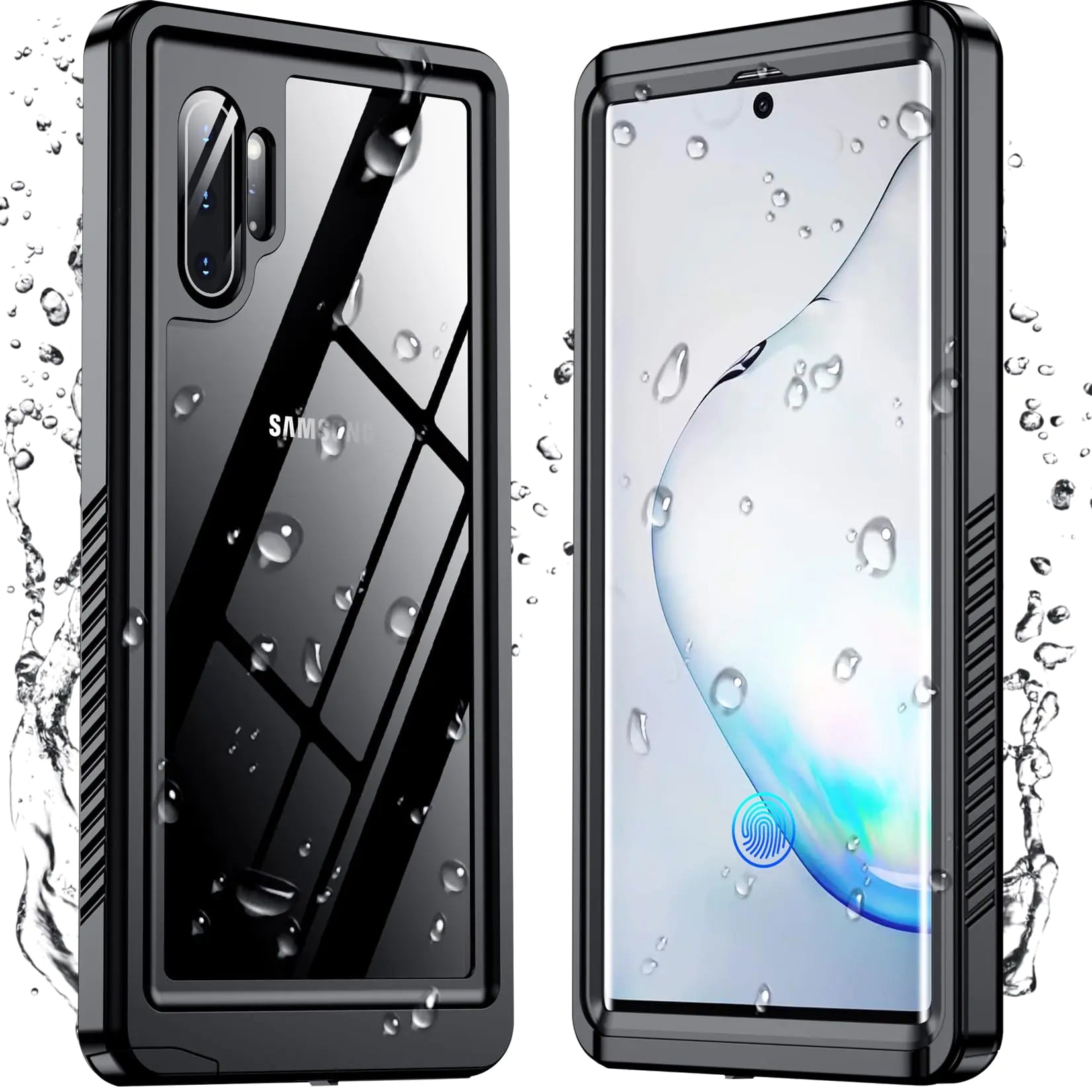Temdan Crystal Clear Designed for Samsung Galaxy S23 Case,[Anti - Yellowing][Military Grade Drop - Proof] Slim Fit Soft TPU + PC Shockproof Case - Clear - Catch Cards