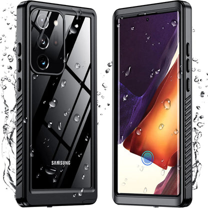 Temdan Crystal Clear Designed for Samsung Galaxy S23 Case,[Anti - Yellowing][Military Grade Drop - Proof] Slim Fit Soft TPU + PC Shockproof Case - Clear - Catch Cards